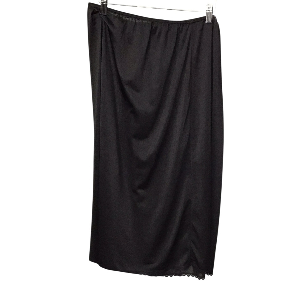 Black Ruched Midi Pencil Chemise